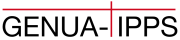 Genua Tipps Logo schwarz rot