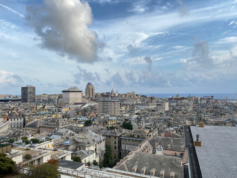 Genua Panoramablick