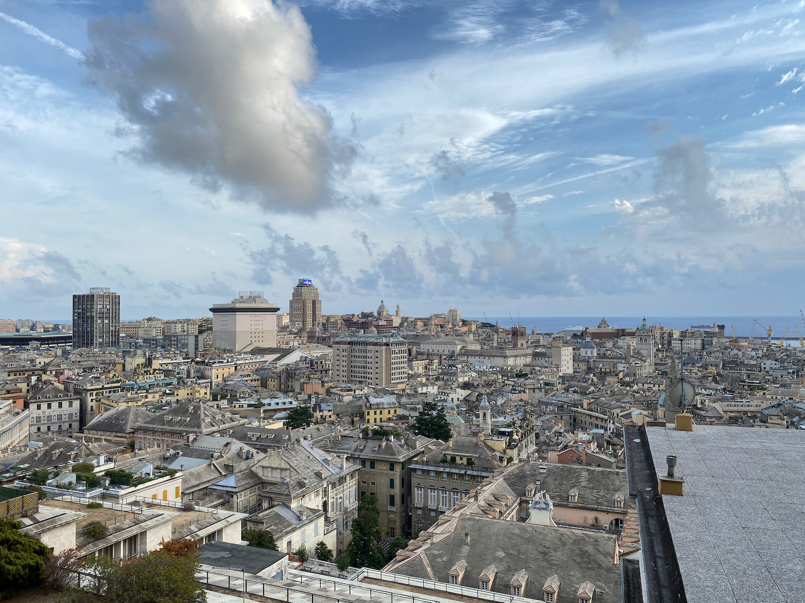 Genua Panoramablick